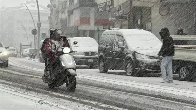 Double snow warning for Istanbul! 4 districts turned white