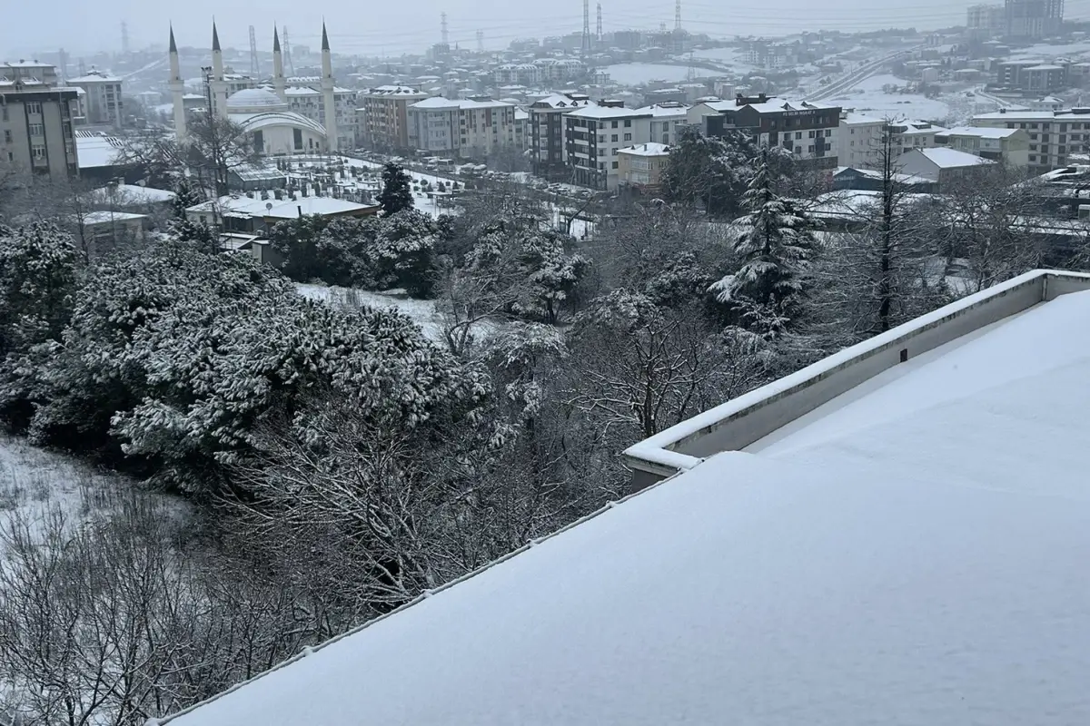 Kar yağışı nedeniyle İstanbul'da 2 ilçede okullar tatil edildi