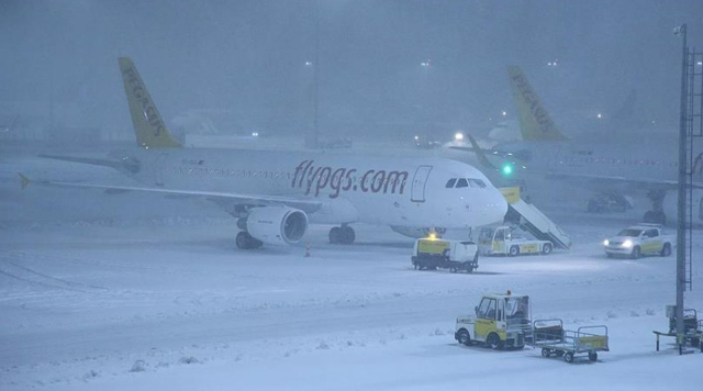 Sabiha Gökçen Havalimanı'nda uçuşlar iptal mi edildi? 11 -12 Şubat iptal olan uçak seferleri! Sabiha Gökçen Havalimanı'nda uçuşlar iptal mi edildi? 11 -12 Şubat iptal olan uçak seferleri!