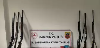 Samsun'da Kaçak Silah Ticareti Operasyonu: 4 Gözaltı