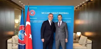 TFF ve UEFA İş Birliği Toplantısı İsviçre'de Gerçekleşti