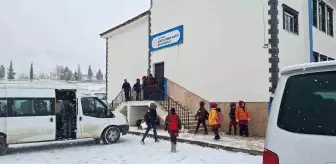 Adıyaman'da Kar Yağışı Nedeniyle 6 İlçede Okullar Tatil Edildi