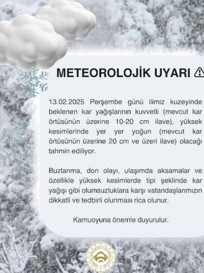 Adıyaman okullar tatil mi SON DAKİKA? 13 Şubat Perşembe Adıyaman'da okul yok mu (Adıyaman Valiliği Açıklaması – KAR TATİLİ)?
