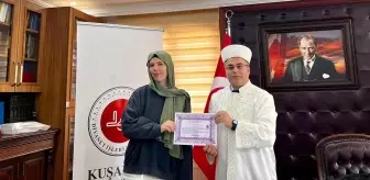 Alman Tabea Asena Wohlrab, Kuşadası'nda Müslüman oldu