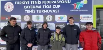 Çaycuma'da Tios Cup Büyükler Kış Kupası Tenis Turnuvası Başladı