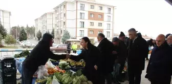 Dodurga Kaymakamı Yıldırım, İlçe Pazarını Ziyaret Etti