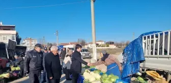 Meriç Kaymakamı Ayte Halk Pazarını Ziyaret Etti