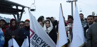 Erzurum'da Üniversiteler Arası Kış Sporları Oyunları Açılış Töreni Gerçekleştirildi