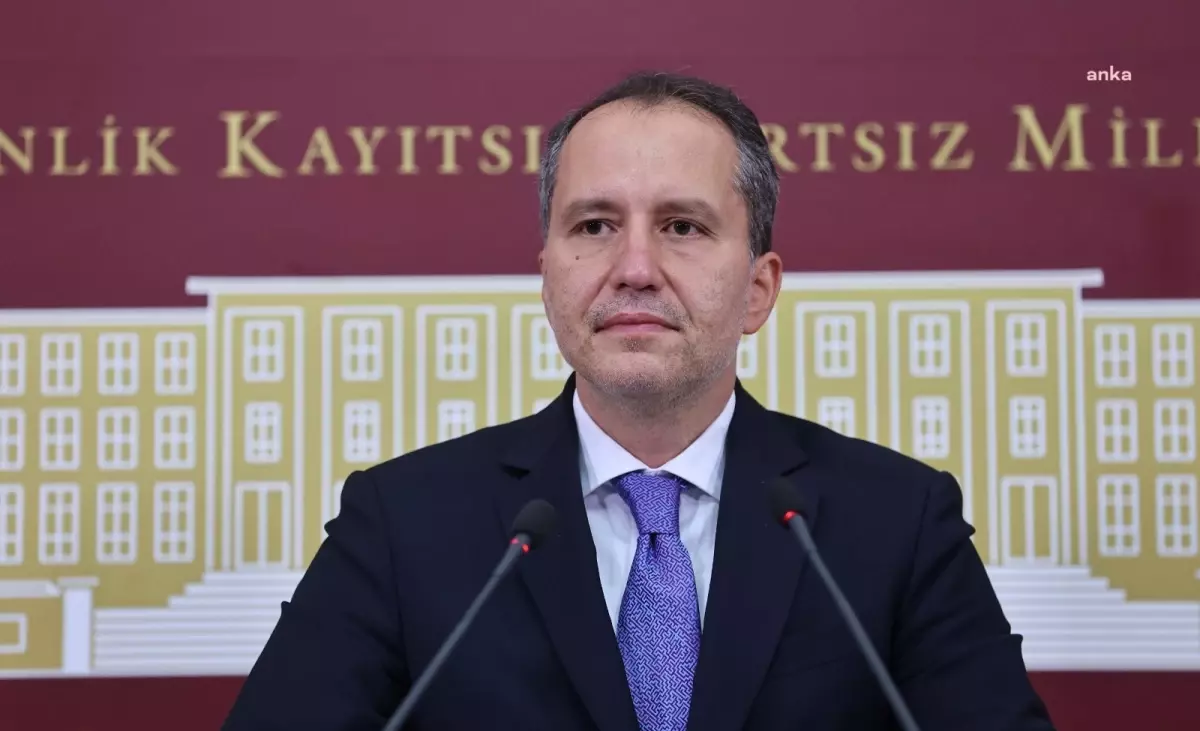 Fatih Erbakan'dan 'erken seçim' çağrısı: "Hemen bu sonbaharda yapılması lazım"