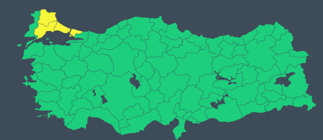 Heavy Snowfall Expected in the Marmara Region