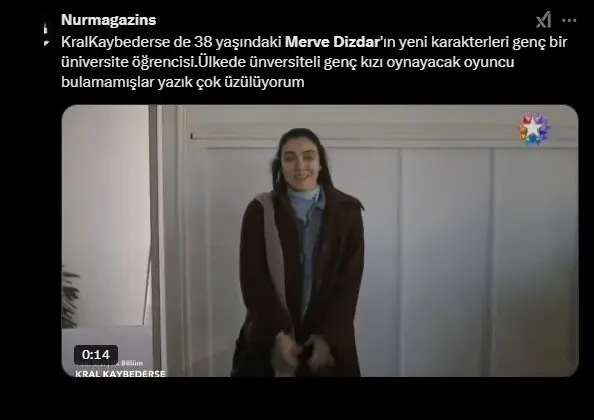 Merve Dizdar's role in Kral Kaybederse drew criticism