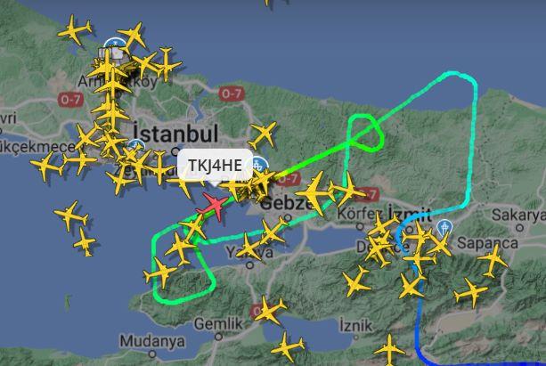 Visibility decreased at Sabiha Gökçen; flight traffic was disrupted