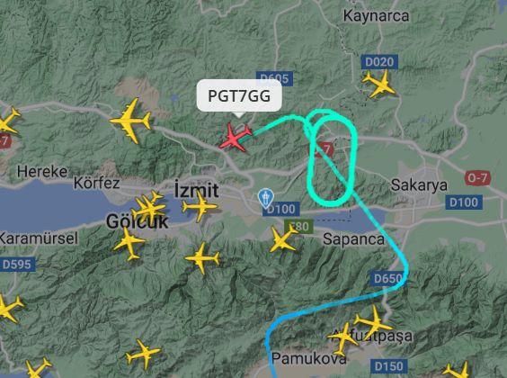 Visibility decreased at Sabiha Gökçen; flight traffic was disrupted