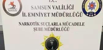 Samsun'da Ayran Şişesine Gizlenmiş Uyuşturucu Ele Geçirildi