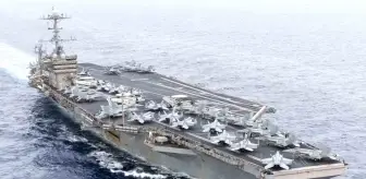 USS Harry S. Truman Uçak Gemisi Beşiktaş-M Yük Gemisiyle Çarpıştı