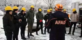 Kayseri'de AFAD'dan Arama-Kurtarma Eğitimi