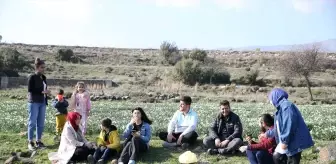 Antakya'da Nergis Tarlası, Fotoğraf Tutkunlarını Ağırlıyor