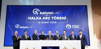 Kalyon Güneş Teknolojileri Borsa İstanbul'da İşlem Görmeye Başladı