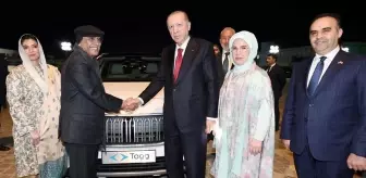 Cumhurbaşkanı Erdoğan, Pakistan Cumhurbaşkanı Zerdari'ye Togg hediye etti