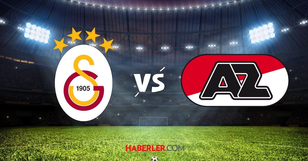 Galatasaray AZ Alkmaar maçı hangi kanalda? Galatasaray AZ Alkmaar maçı saat kaçta, canlı izleme linki var mı?