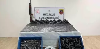 Beyşehir'de Jandarmadan Silah Malzemesi Operasyonu