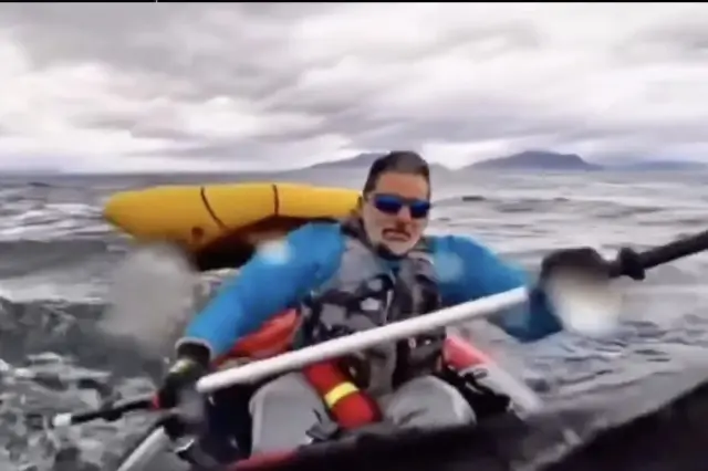 In Chile, a humpback whale swallowed a young man along with his boat and then spat him out