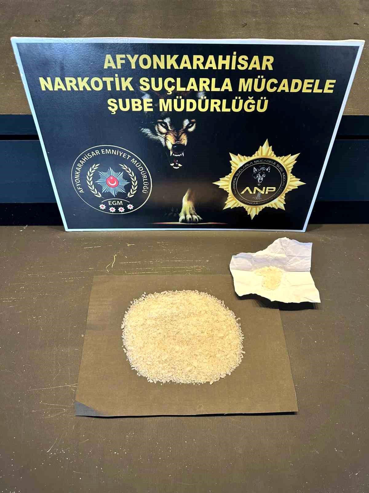 Afyonkarahisar'da Uyuşturucu Operasyonu: Bir Tutuklama