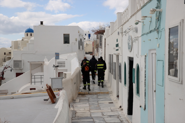 A state of emergency has also been declared on Anafiya Island in Greece