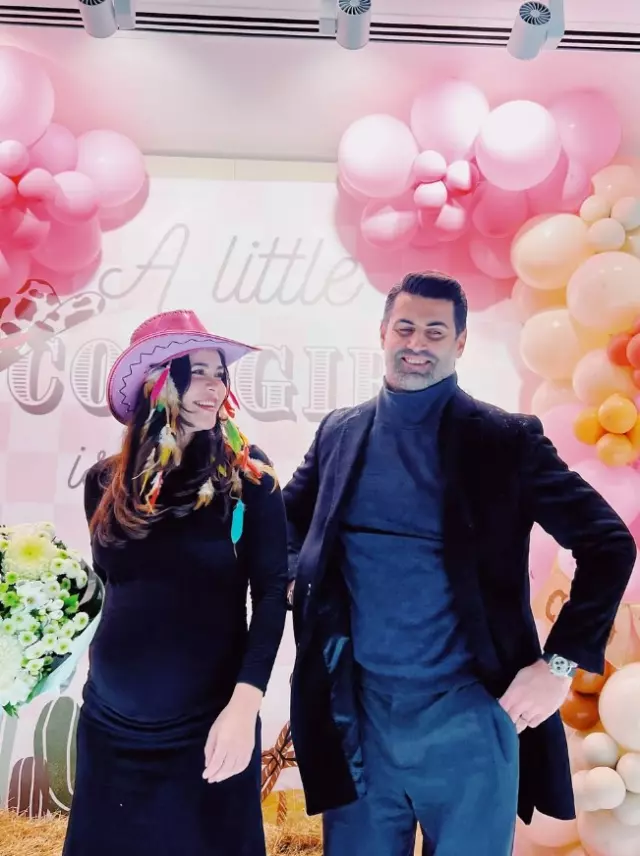 Surprise baby shower party for Zeynep Sever Demirel! Comments flooded in on her poses with Volkan Demirel