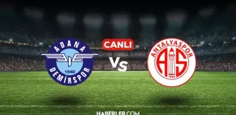 Adana Demirspor Antalyaspor CANLI nereden izlenir? Adana Demirspor Antalyaspor maçı hangi kanalda, nasıl izlenir?