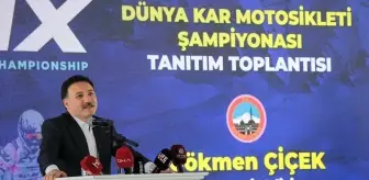 Erciyes'te Dünya Kar Motosikleti Şampiyonası İçin Hazırlıklar Başladı