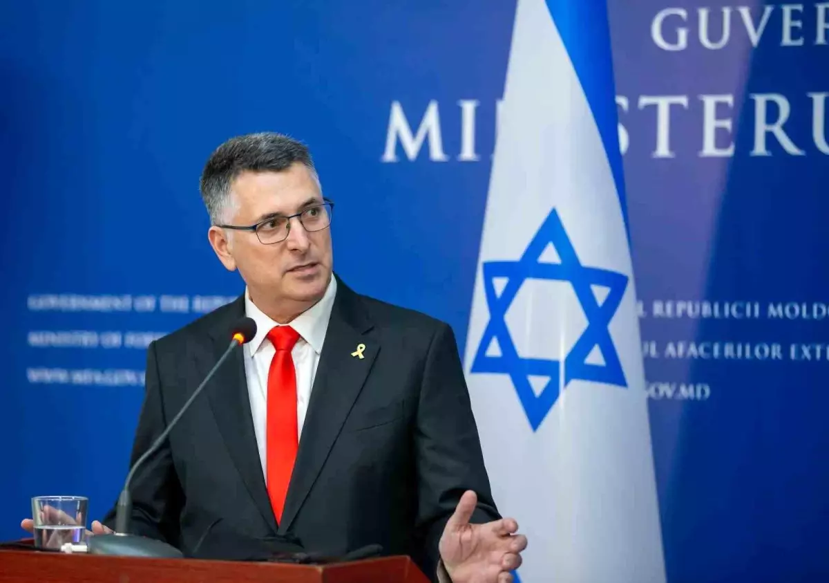 İsrail Dışişleri Bakanı Sa'ar'dan Skandal Açıklamalar