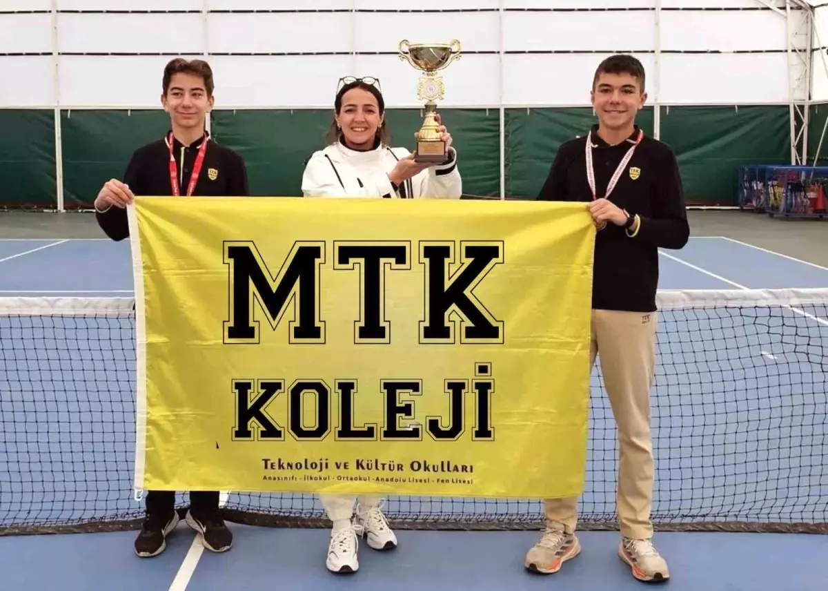 Muğla Teknoloji ve Kültür Koleji Tenis Şampiyonu Oldu