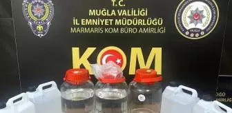 Marmaris ve Bodrum'da 164 Litre Kaçak Etil Alkol Ele Geçirildi