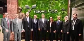 Sanayi ve Teknoloji Bakan Yardımcısı Yalova Makine OSB'de Projeleri İnceledi