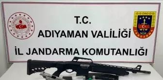 Adıyaman'da Jandarma Baskınında Silahlar ve Mermiler Ele Geçirildi