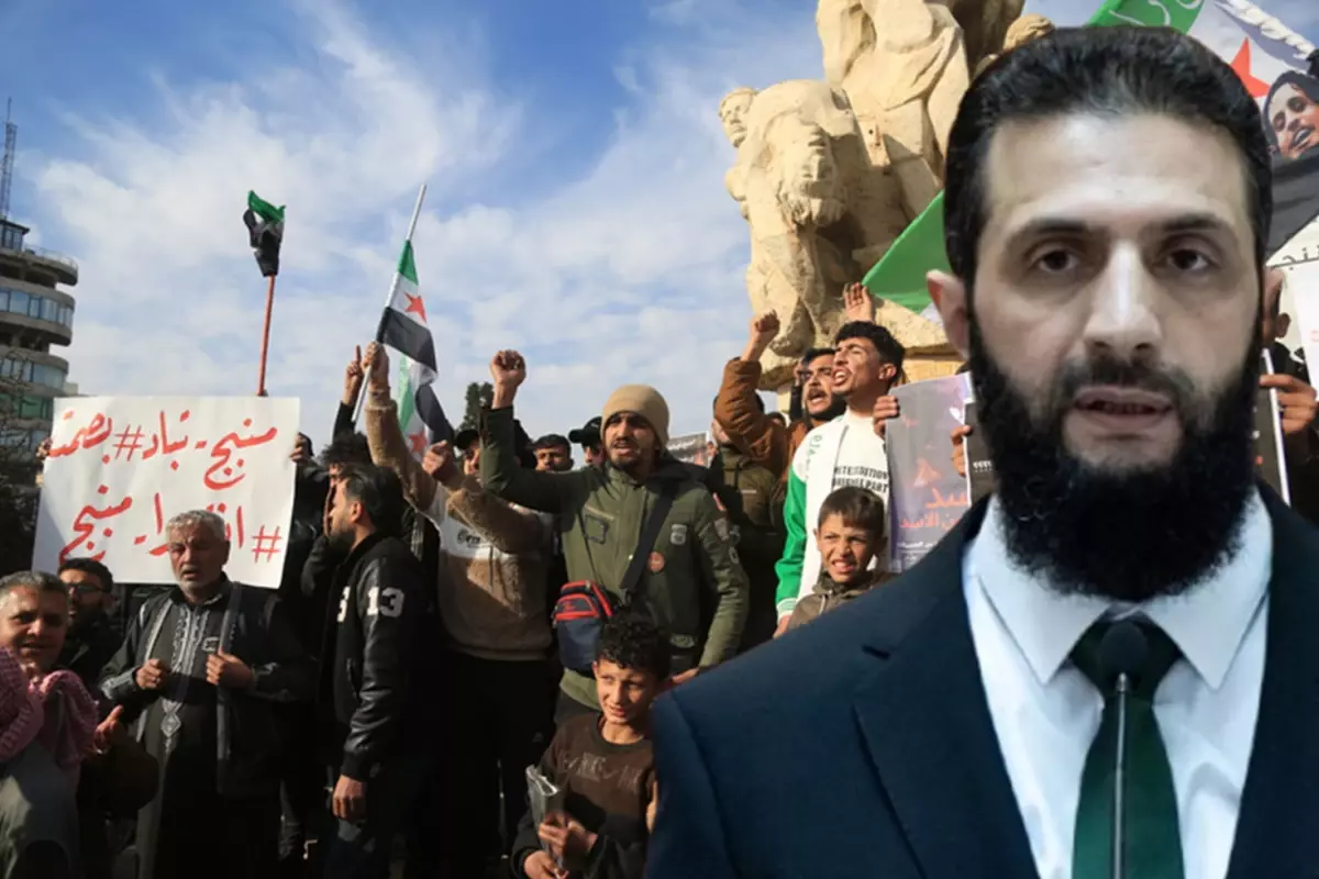 Suriye halkından Şara'ya PKK'yı 'yok et' çağrısı