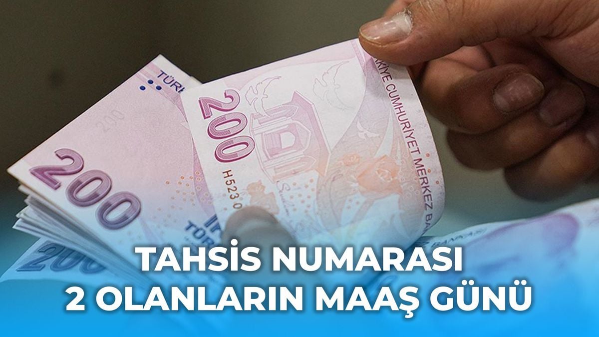 Tahsis numarası 2 olanlar ne zaman maaş alır?