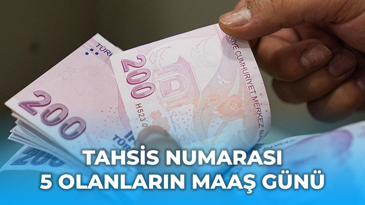 Tahsis numarası 5 olanlar ne zaman maaş alır?