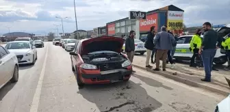 İnegöl'de Trafik Kazası: 1 Yaralı