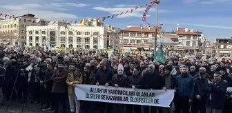 Konya'da Filistin'e Destek İçin Protesto Düzenlendi