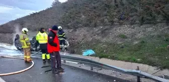 İzmir-İstanbul Otobanında Trafik Kazası: 2 Yaralı