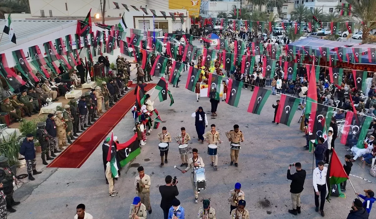 Libya'nın 17 Şubat Devrimi Kutlamaları Trablus'ta Başladı