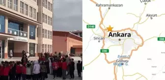 Ankara'da korkutan deprem