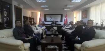 Çorumlu İş İnsanları Platformu Kaymakam'ı Ziyaret Etti