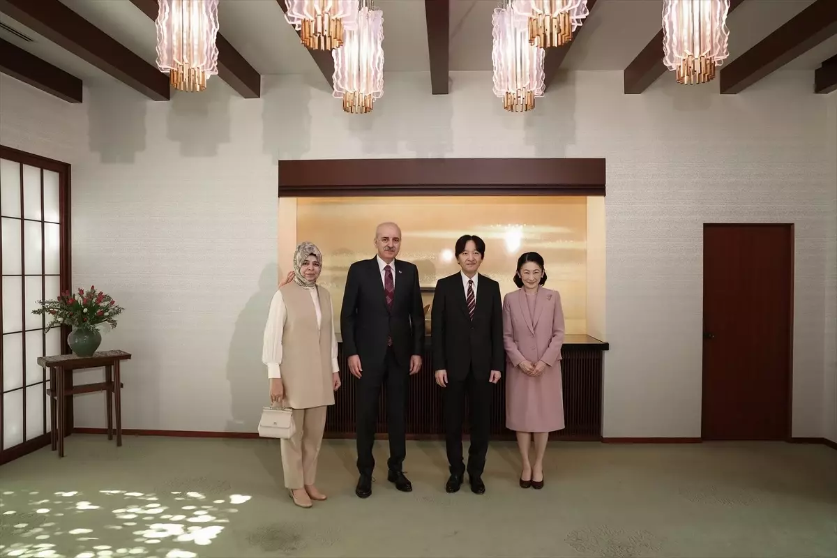 TBMM Başkanı Kurtulmuş, Japonya Veliaht Prensi ile Görüştü