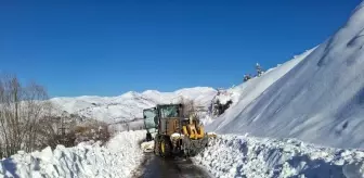 Elazığ'da Kapanan Köy Yollarının Çoğu Açıldı