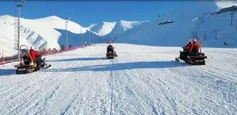 Palandöken Kayak Merkezi'nde Yasaklı Bölgeye Giren 14 Kişiye Ceza