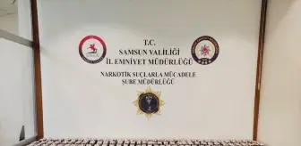 Samsun'da Uyuşturucu Operasyonu: 14 Bin Hap Ele Geçirildi