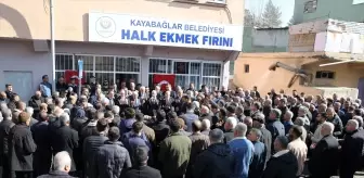 Kayabağlar Beldesinde Halk Ekmek Fırını ve Taziye Evi Hizmete Açıldı